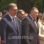 VUČIĆ DANAS SA DODIKOM U DONjOJ GRADINI: Predsednik Srbije položio venac žrtvama genocida u NDH (FOTO/VIDEO)