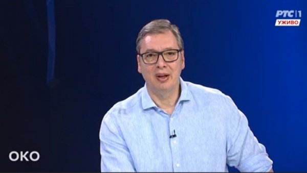 ВЕОМА САМ ЗАДОВОЉАН РЕЗУЛТАТИМА Вучић: То говори о огромној популарности те странке и ја честитам Милошу Вучевићу ВЕОМА САМ ЗАДОВОЉАН РЕЗУЛТАТИМА Вучић: То говори о огромној популарности те странке и ја честитам Милошу Вучевићу