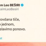 IDEOLOG BLOKADERA BEŠIRI: Na blokaderski protest na Vidovdan dolaze oni koji su slavili izručenje Miloševića Hagu! (FOTO)
