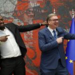 VUČIĆ SA LEGENDARNIM JUSEINOM BOLTOM On je prvi zvanični ambasador izložbe Ekspo 2027: Da oborimo sve rekorde i budemo najbolji svih vremena