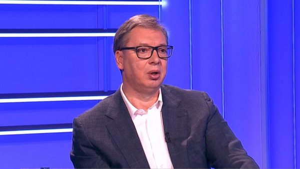 ЗА АЛБАНЦЕ ГЛАВНА ВЕСТ: Након Вучићевих речи о наоружању, настала паника у Куртијевим медијима (ВИДЕО)