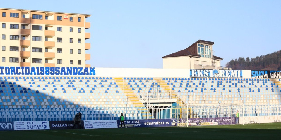 Ceh iz prošle sezone: Novi Pazar pet utakmica bez publike