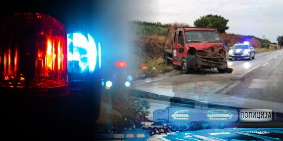 Kamion se zakucao u zemlju rasutu zbog radova: Saobraćajna nezgoda kod Sivca (FOTO)