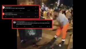 “LjIGAVCI, TAKO IM JE I KOD KUĆE, UŽIVAJU DA PONIŽAVAJU” Narod besan na blokadere koji su ponižavali radnike Čistoće (FOTO)