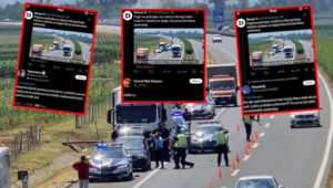 BOLESNO, TUŽNO I MORBIDNO: Evo kako se blokaderi raduju što je srpski policajac izgubio život u saobraćajnoj nesreći (FOTO)