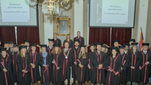 СВЕЧАНОСТ У РЕКТОРАТУ: Промовисан 21 доктора наука у области машинског инжењерства