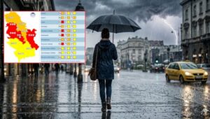 (MAPE) STIGLO DETALjNO UPOZORENjE NA NEVREME PO SATIMA: Upaljeni crveni meteolaram, RHMZ se najhitnije oglasio, ovde će biti najopasnije